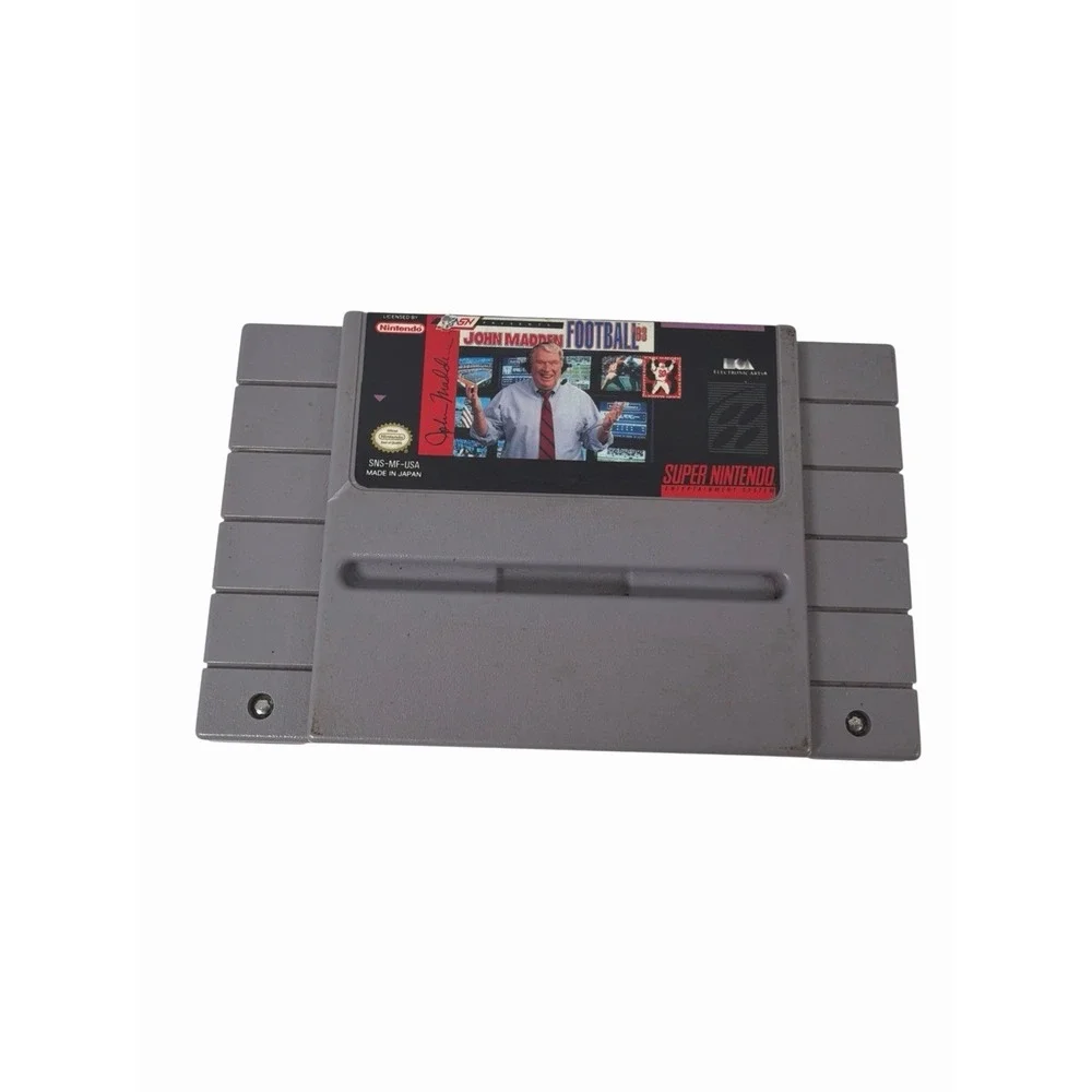 John Madden Football (Super‎ Nintendo Entertainment System, 1993)